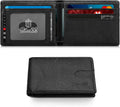 Bifold Wallets for Men - Slim RFID Leather Credit Card Holder for 6-11 Cards, Minimalist Thin Wallet with ID Window & Cash Slot,Front Pockt Carteras Para Hombres, Birthday Gifts for Men | Slim, RFID Blocking, Premium, Front Pocket, Gift Box, Leather Card Holder